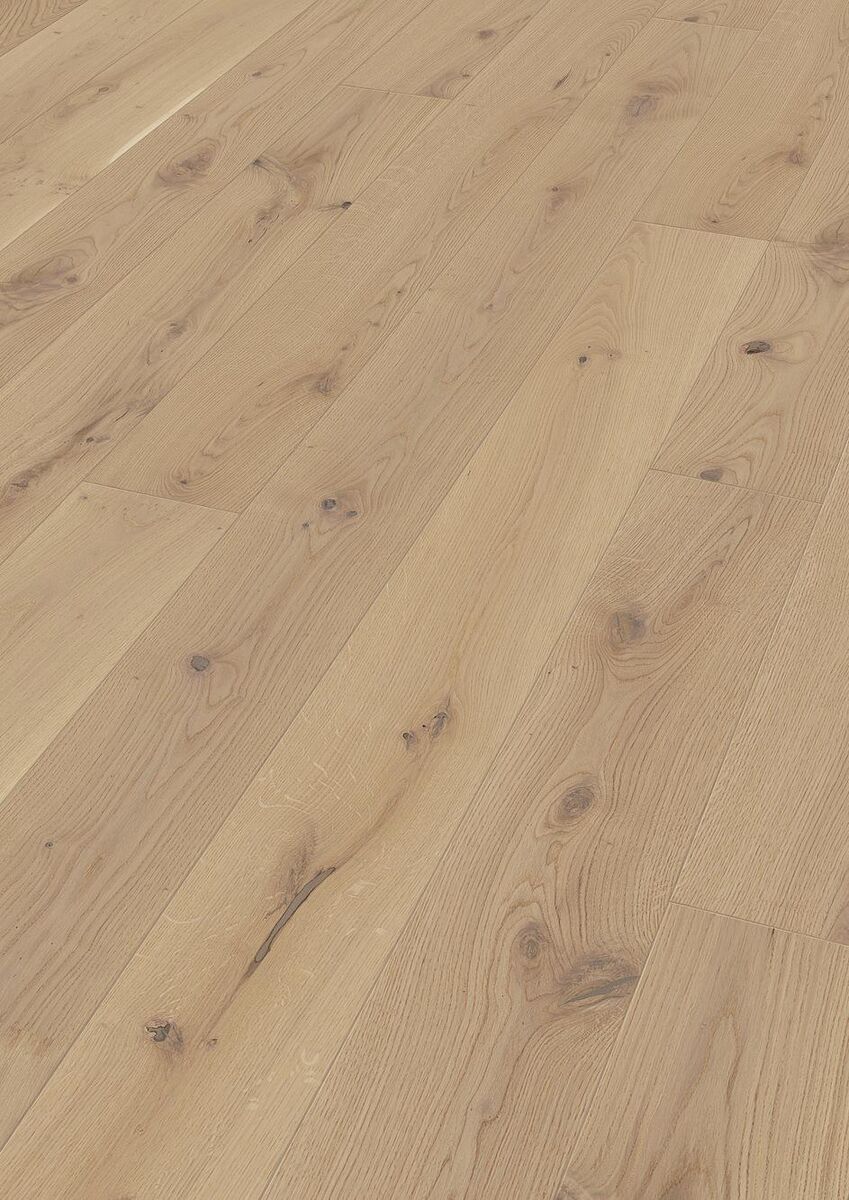Meister PD 400 Authentic Cream Oak – vaalea tammiparketti 1-säleisenä ja ultramattapintaisena