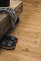 Meister PD 400 Authentic Cream Oak – yksityiskohtainen kuva parketin syykuviosta ja pinnasta