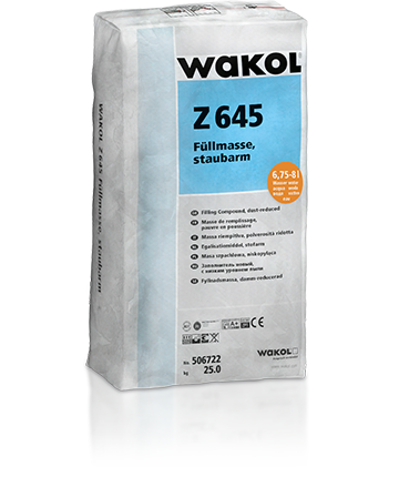 Wakol Z 645 lattiatasoite 25kg – sementtiperusteinen ja nopeasti kuivuva tasoitejauhe säkissä
